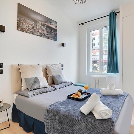 Cosy Appartement Portes De Paris โอแบวีลีเย ภายนอก รูปภาพ