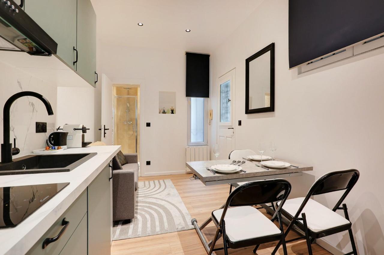 Cosy Appartement Portes De Paris โอแบวีลีเย ภายนอก รูปภาพ